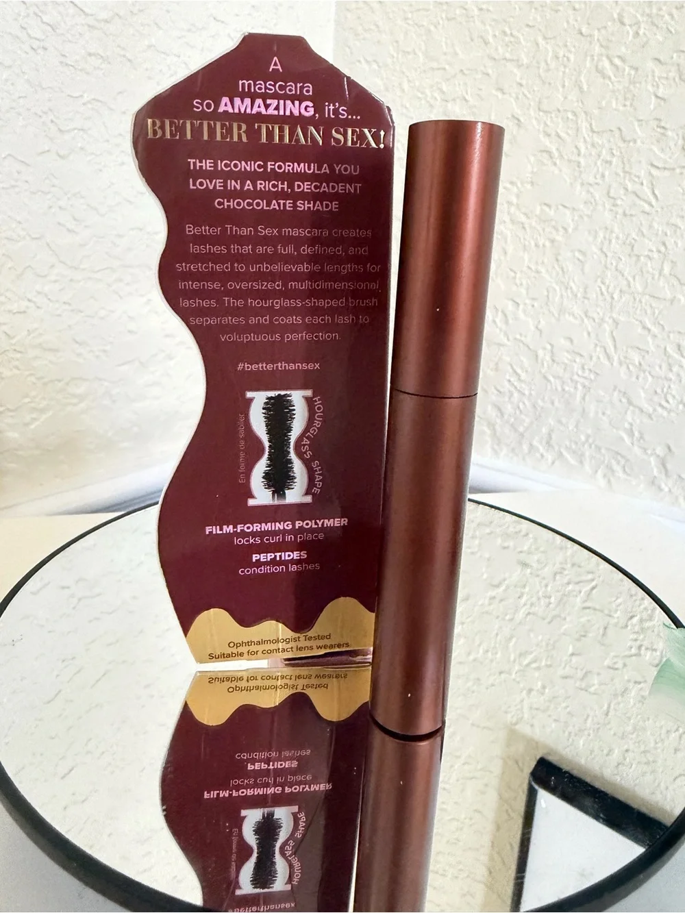Too Faced Better than sex mascara in shade chocolate brand new